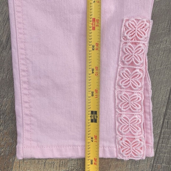 Lilly Pulitzer NWT  29" South Ocean High Rise Skinny Jean Pink Muse Pastel sz 6 - Picture 11 of 11